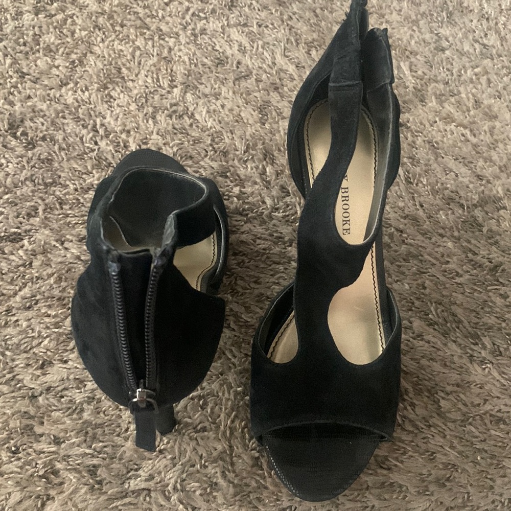 Black high heels